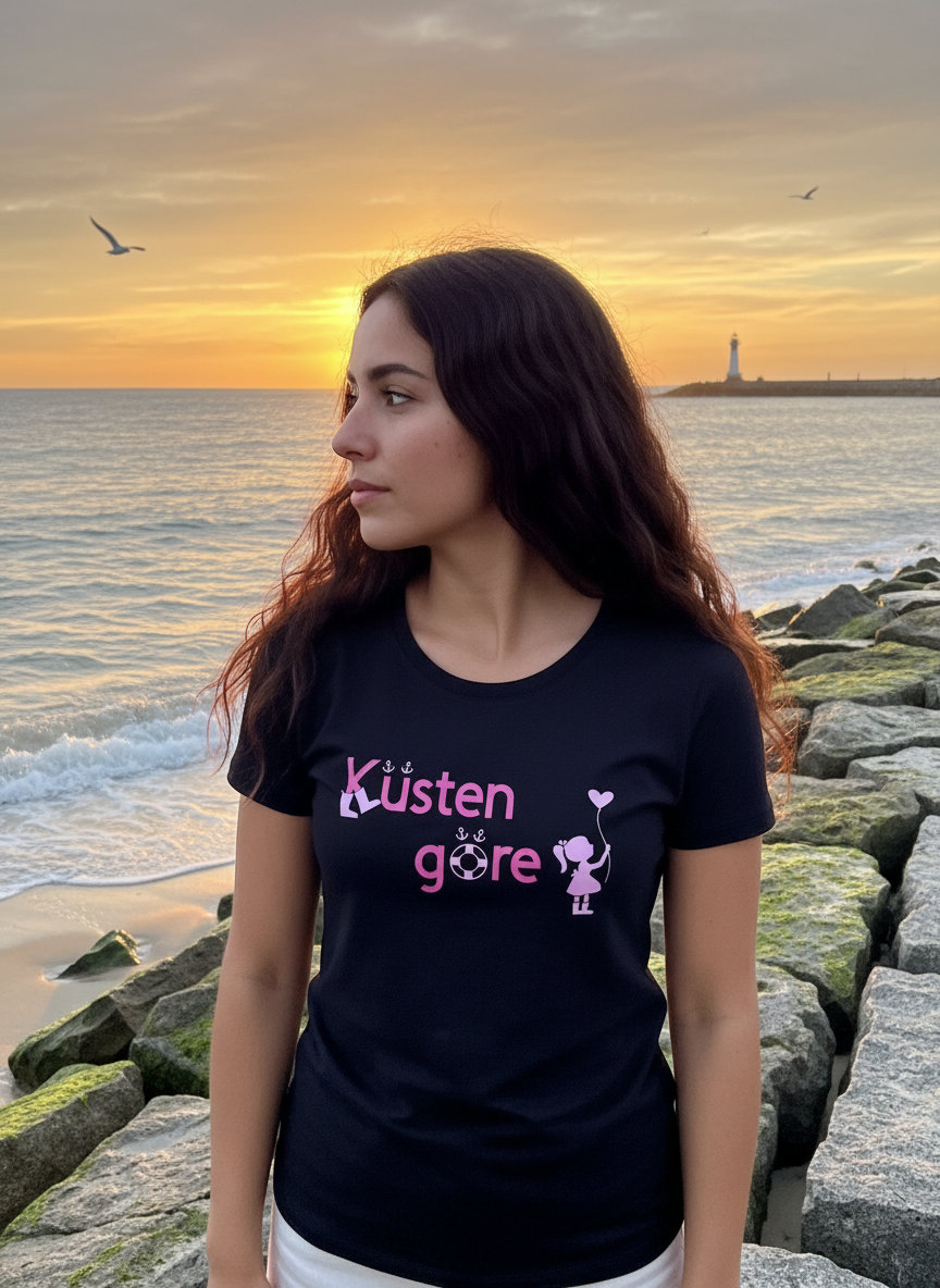 Küstengöre Damen T Shirt – Stylisches Maritim Shirt mit Küstenflair