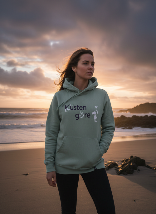 Küstengöre Hoodie Damen maritim – Nordsee Ostsee Pullover
