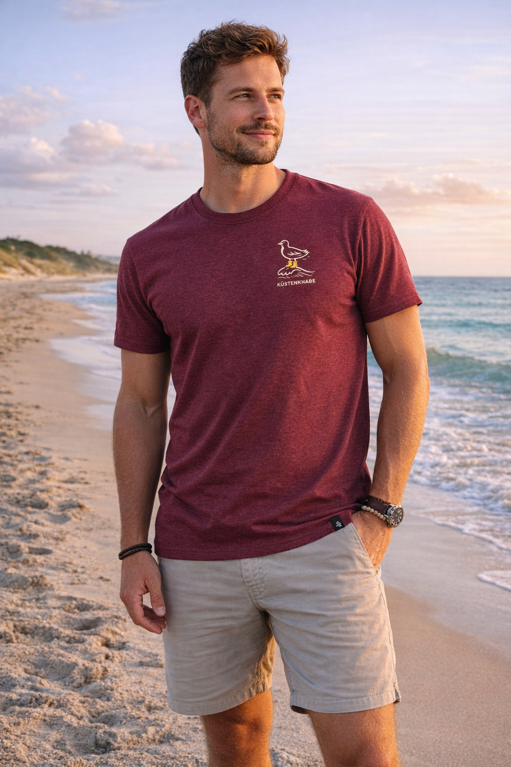 Küstenknabe Herren T-Shirt maritim Nordsee Ostsee Outfit