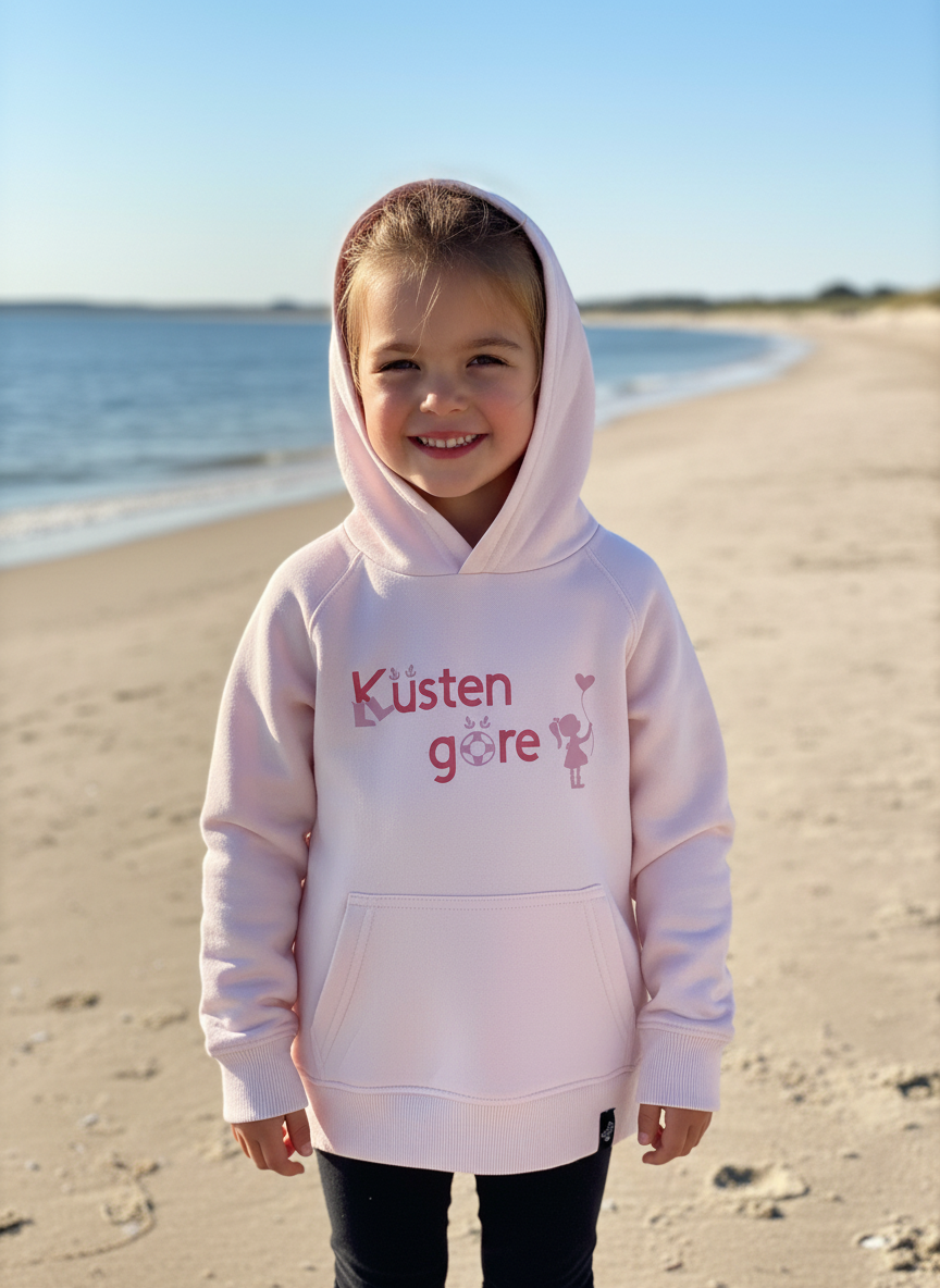 Küstengöre Kinder Hoodie Süßer Küsten Pullover für Mädchen Nordsee Ostsee