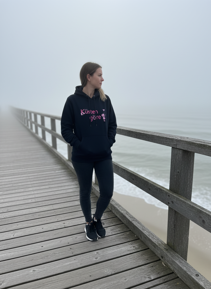 Küstengöre Hoodie Damen maritim – Nordsee Ostsee Pullover
