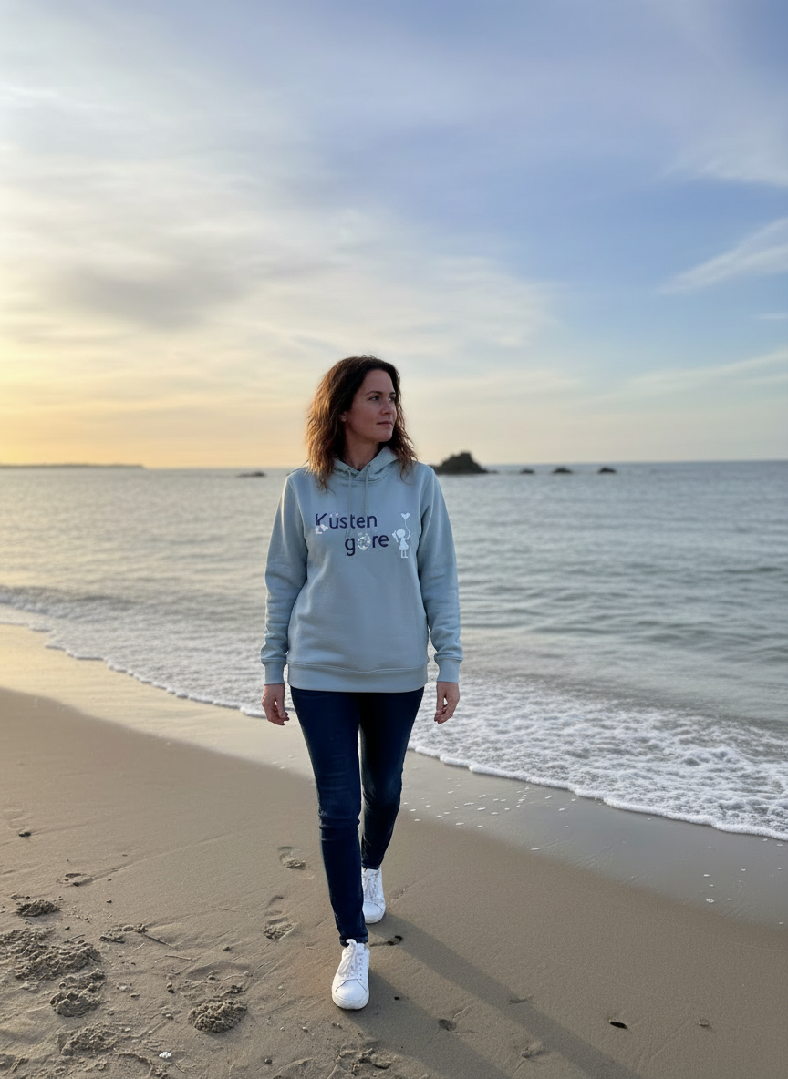 Küstengöre Hoodie Damen maritim – Nordsee Ostsee Pullover